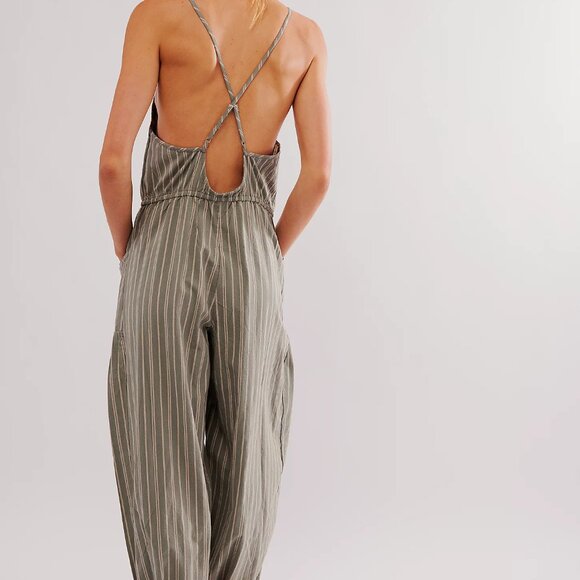 012 Free People Verona Bare Stripe One-Piece NWOT Size XS - Picture 5 of 12